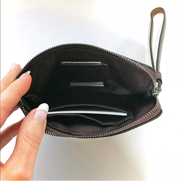 Coach X Star Wars Ewok Corner Zip Wristlet Bag NWT - Picture 7 of 8